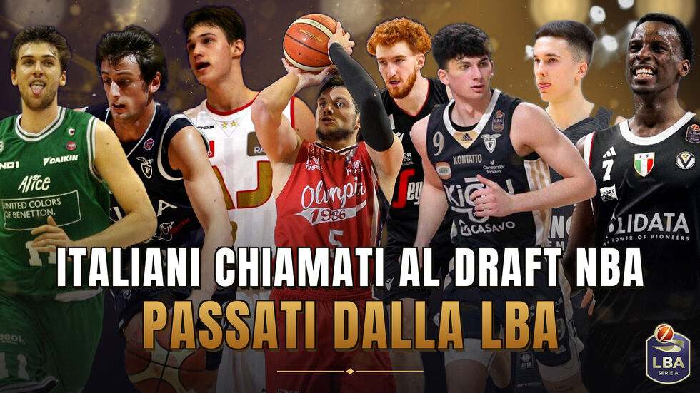 Da Dino Meneghin a Saliou Niang: tutti gli italiani scelti al Draft NBA passati dai parquet della Serie A
