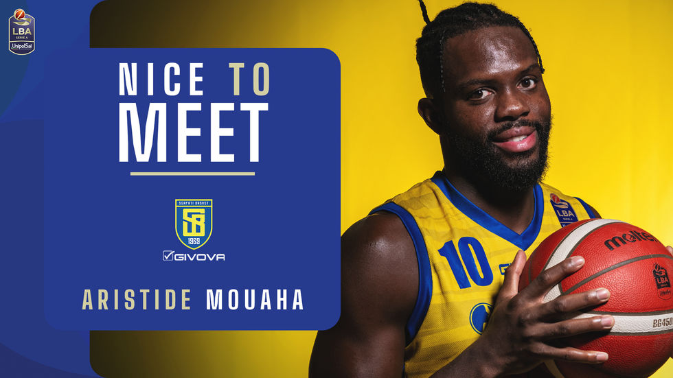 Aristide Mouaha della Givova Scafati Basket è il nuovo protagonista della rubrica LBA "Nice To Meet"