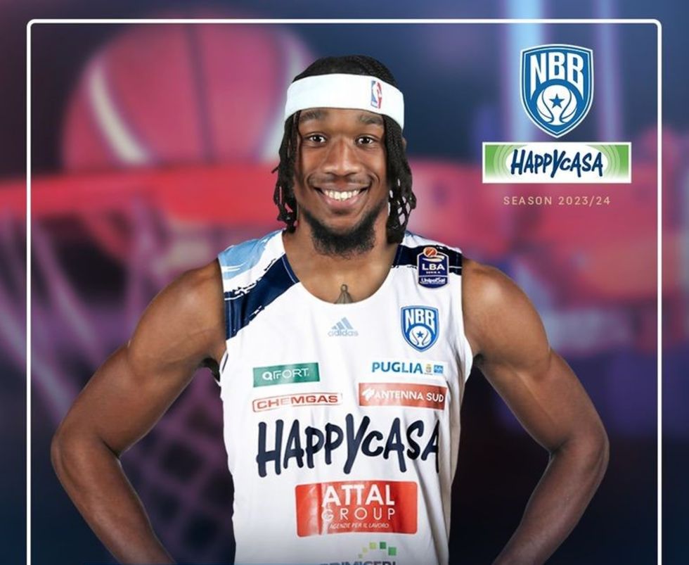 L'ala Xavier Sneed completa il roster dell'Happy Casa Brindisi