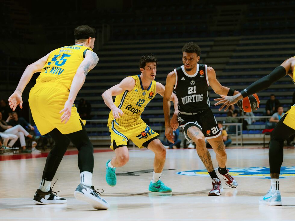 Eurolega: la Virtus Bologna chiude con un successo per 85-89 a Belgrado contro il Maccabi Rapyd Tel Aviv