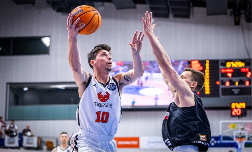BCL: la Pallacanestro Trieste si arrende per 82-76 sul campo dell'ERA Nymburk, sfuma l'accesso ai quarti di finale