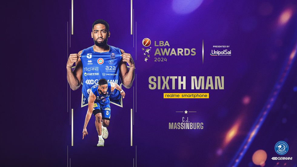 LBA Awards 2024 - CJ Massinburg è il Sixth Man of the Year - realme