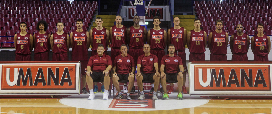 Il raduno della nuova Umana Reyer Venezia