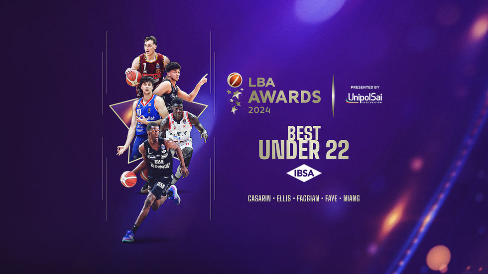LBA Awards 2024 - I 5 candidati al Best Under 22 of the Year - IBSA