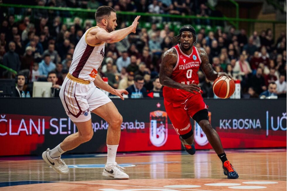 FIBA Europe Cup: il KK Bosna si impone sulla UNA Hotels Reggio Emilia (85-71)