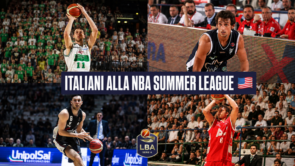 Da Andrea Bargnani a Davide Casarin: gli italiani passati dalla LBA protagonisti nella NBA Summer League