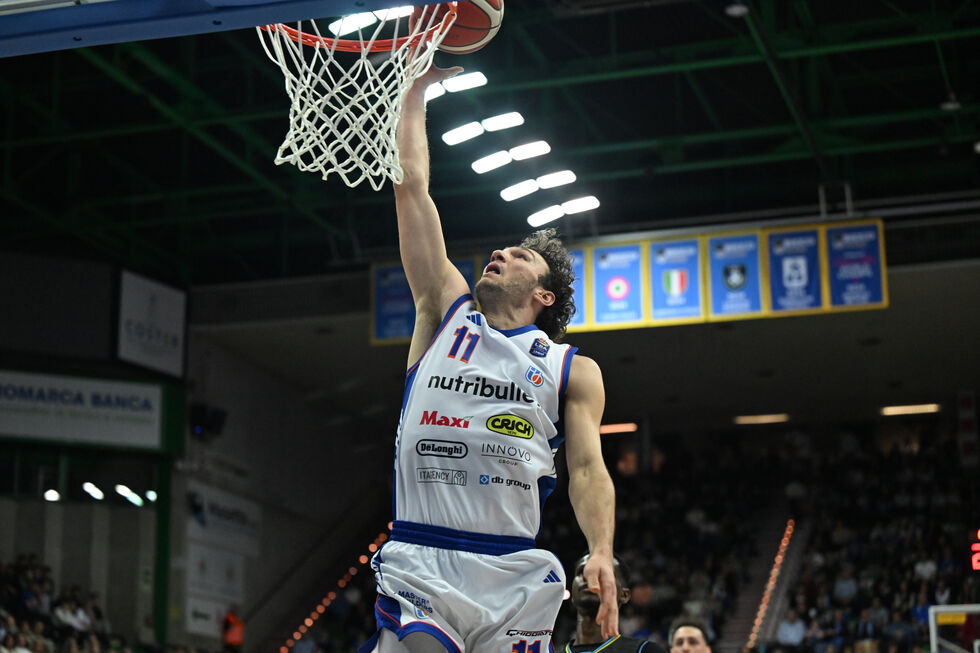 Nutribullet Treviso Basket, la carica di Miaschi: "Contro Cremona è stata una vittoria che ci tiene vivi, d'ora in avanti saranno tutte finali"