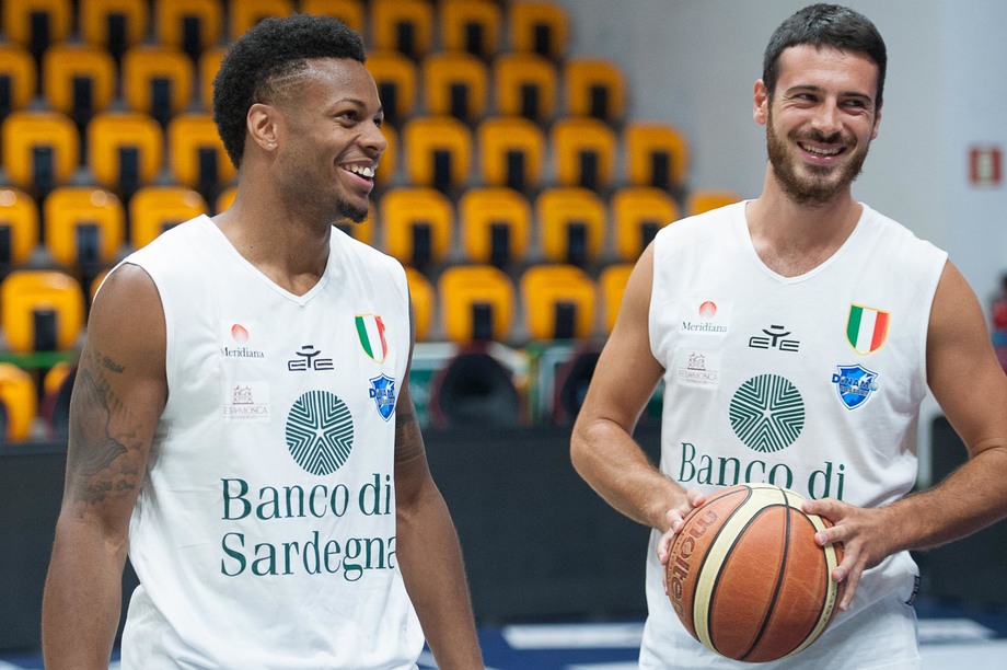 Al lavoro i campioni d'Italia del Banco di Sardegna Sassari