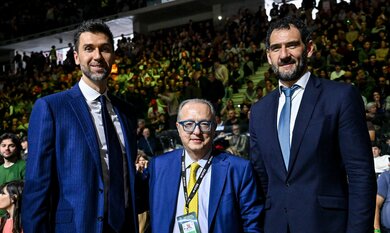 Chủ tịch FIBA Europe Jorge Garbajosa gây chú ý tại Frecciarossa Final Eight 2026: Dấu hiệu cho một mùa giải bùng nổ?