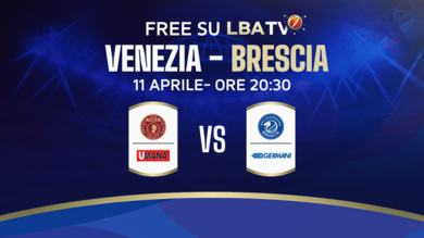 Xem trực tiếp Umana Reyer Venezia vs Germani Brescia: Cơ hội vàng trên LBATV