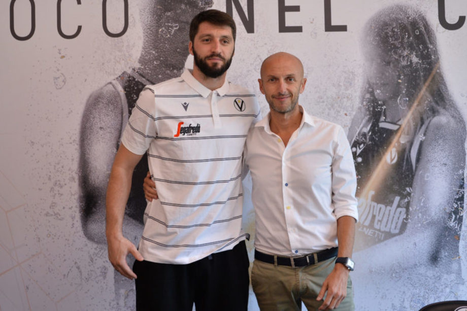 Segafredo Bologna, ecco Stefan Markovic: 'Pressione, attesa, derby: sono pronto a tutto'
