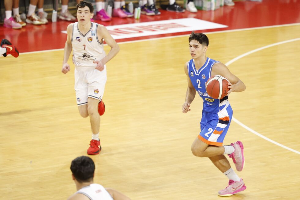 IBSA NextGen Cup 2024/25, Girone B: la NutriBullet Treviso Basket domina la Trapani Shark con Spinazzè e Gatto protagonisti