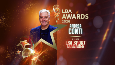 Andrea Conti giành giải Nhà quản lý thể thao xuất sắc nhất LBA 2026