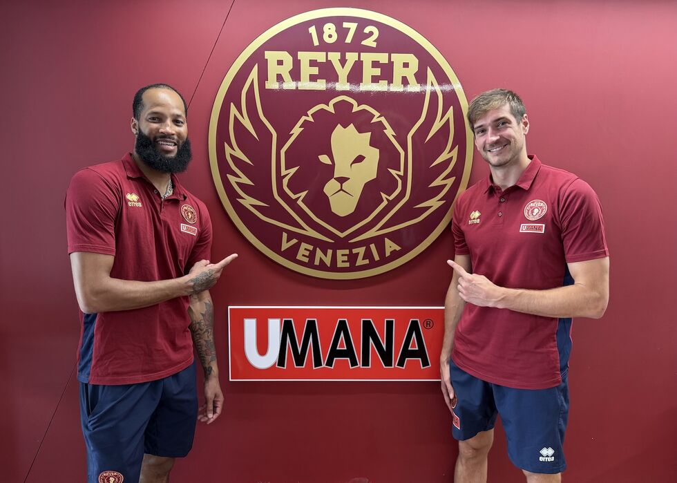 Umana Reyer Venezia, presentati Ky Bowman e Giovanni De Nicolao: "Vogliamo raggiungere i playoff in entrambe le competizioni"