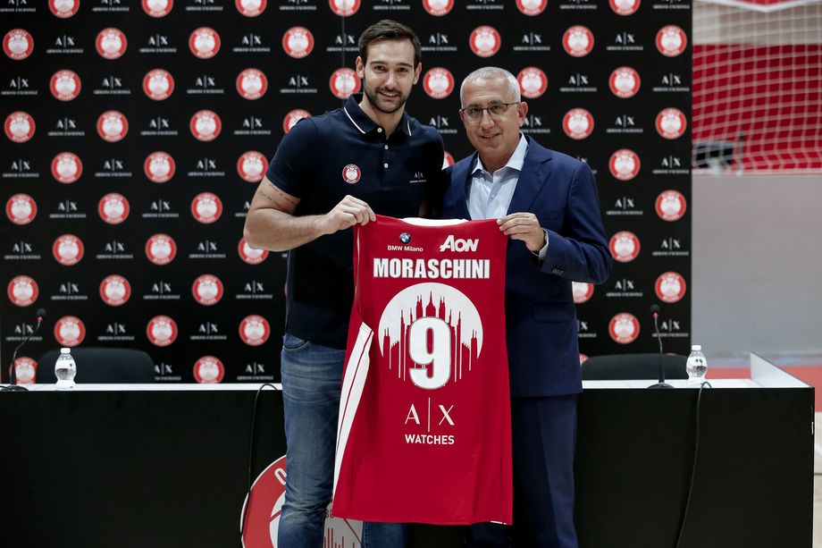 Moraschini: 'Milano è il top, con questi compagni potrò migliorare ancora'