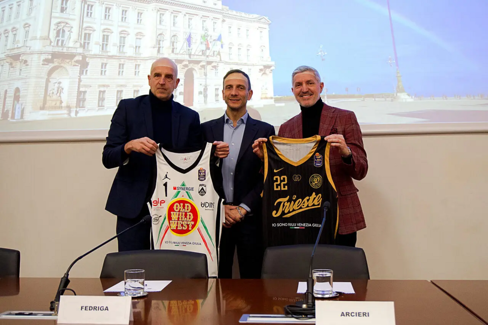 Pallacanestro Trieste e APU Old Wild West Udine per la Frecciarossa Final Eight: in campo con “Io sono Friuli Venezia Giulia”