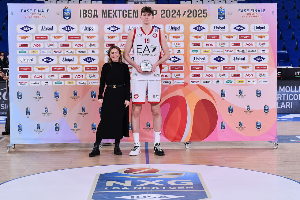 Luigi Suigo è l'MVP IBSA della finale della IBSA NextGen Cup 2024/25