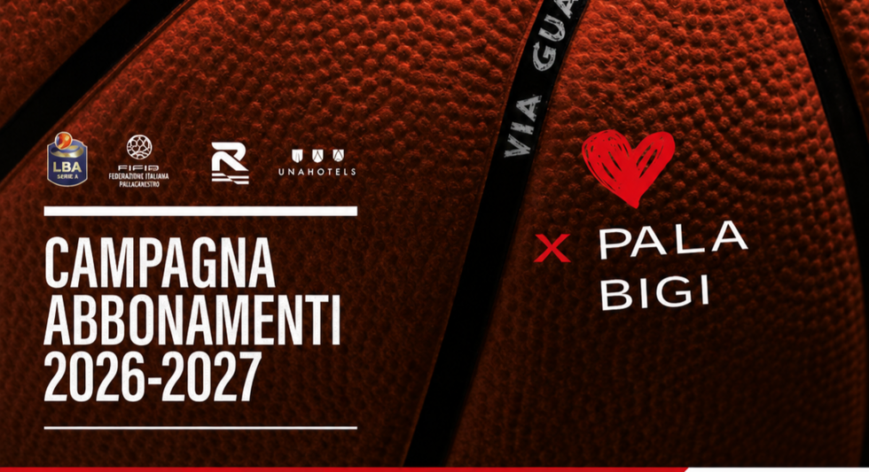 Presentata la Campagna Abbonamenti 2026/2027 della UNA Hotels Reggio Emilia: novità e riduzioni per i tifosi più giovani, al via mercoledì 8 luglio
