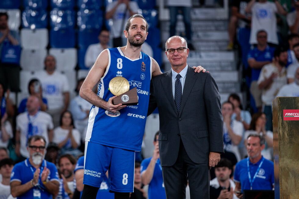 Amedeo Della Valle è il Best Assistman Frecciarossa delle LBA Finals Unipol 2025
