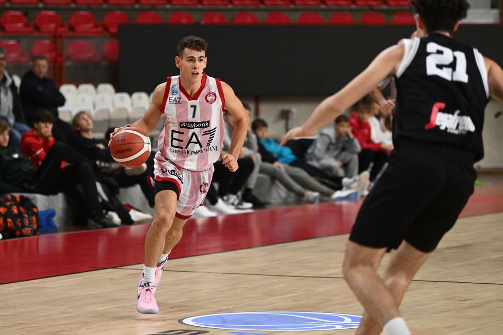 IBSA Next Gen Cup 2023/24, Girone A: l'EA7 Emporio Armani Milano stende la Virtus Emil Banca Bologna con Badalau e Casella protagonisti
