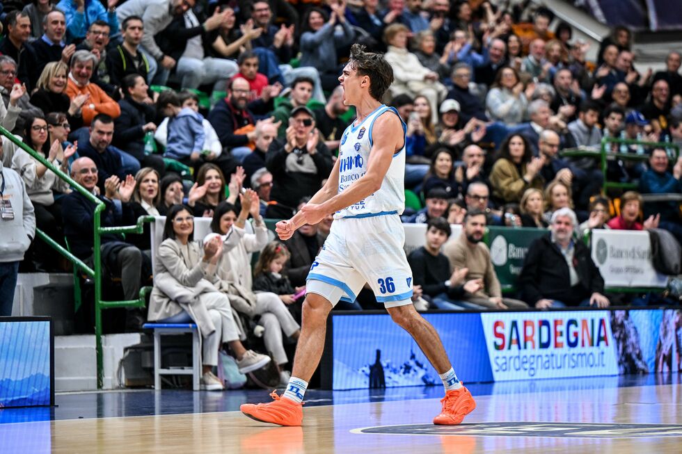 Banco di Sardegna Sassari, Visconti si racconta: "Ho seguito il consiglio di Polonara, questo è il posto giusto per me"