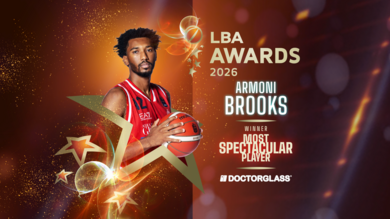 Armoni Brooks giành giải Cầu thủ ngoạn mục nhất mùa giải LBA 2026