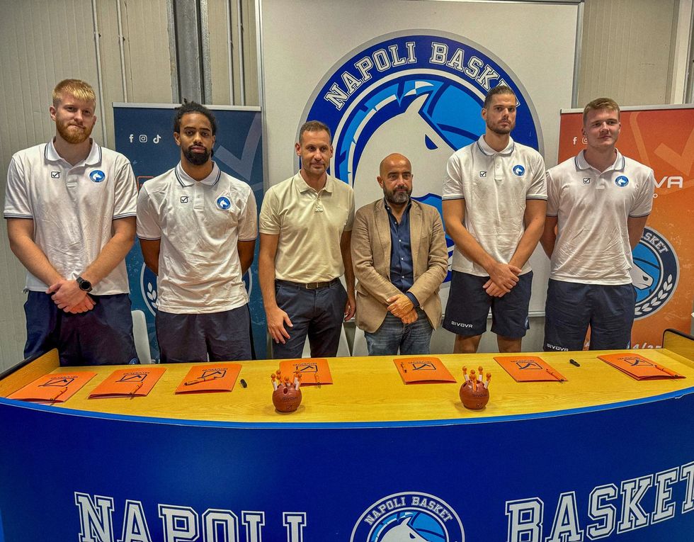 Napoli Basket: presentati Dario Dreznjak, Tomas Woldetensae, Leonardo Totè e Kaspar Treier
