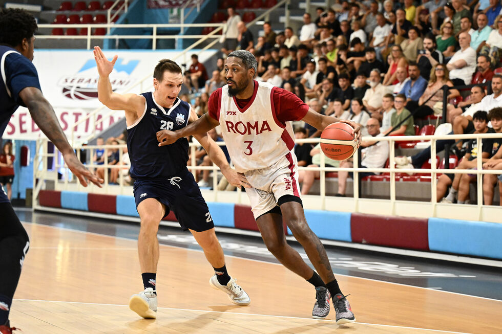 La BC Roma batte Rieti per 85-64 nella prima amichevole prestagionale