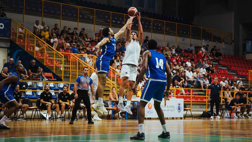 La Bertram Derthona Tortona vince in amichevole per 95-79 contro gli Antibes Sharks