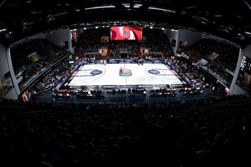 4403 spettatori nella giornata delle semifinali della Supercoppa LBA SisalClub alla Nova Arena di Tortona