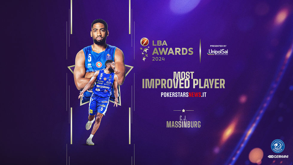 LBA Awards 2024 - CJ Massinburg è il Most Improved Player of the Year - Pokerstarsnews