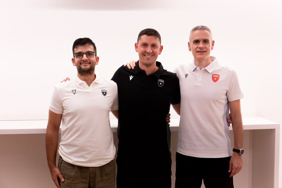 Openjobmetis Varese, la conferenza stampa di coach Kastritis e i dirigenti Sologow e Horowitz