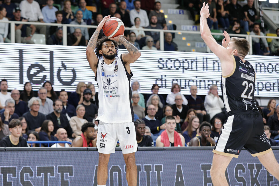 Bertram Derthona Tortona - Dolomiti Energia Trentino domenica alle 18.00 (live su LBATV), Hubb, Biligha e Pecchia sono gli ex della partita