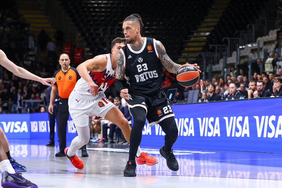 Eurolega: la Virtus Bologna va k.o. contro il Kosner Baskonia Vitoria-Gasteiz (72-82)