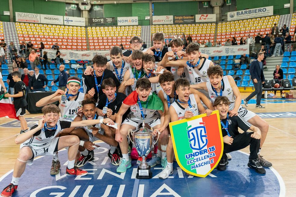 La Virtus EmilBanca Bologna è Campione d'Italia Under 15, battuta l'Orange1 Bassano in finale