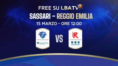 Kèo Châu Âu Hấp Dẫn: Sassari vs Reggio Emilia - Xem Free Trên LBATV