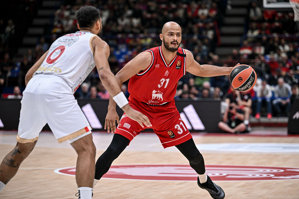 Eurolega: l'EA7 Emporio Armani Milano va k.o. in volata contro l'AS Monaco (79-82)