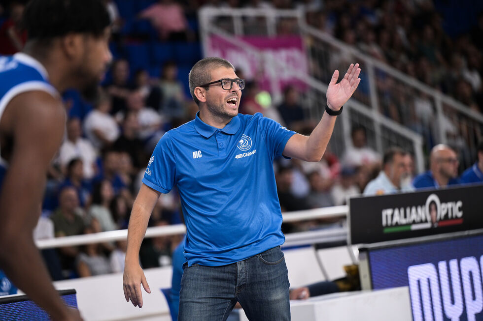 Germani Brescia, la carica di coach Cotelli: "La Frecciarossa Supercoppa è un obiettivo che vediamo con concretezza"