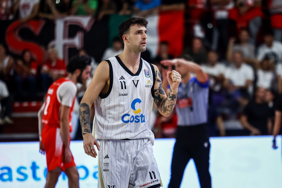 Tommaso Baldasso è lo Spotlight ITA by Fastweb of the Week della LBA Serie A SisalClub