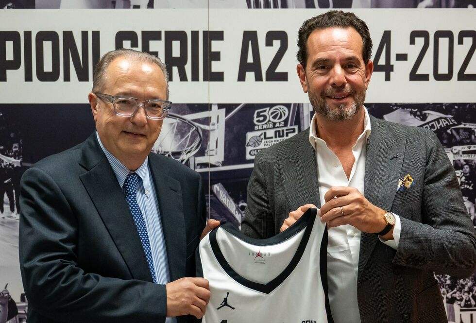 Il Presidente LBA Maurizio Gherardini in visita nella sede dell'APU Old Wild West Udine