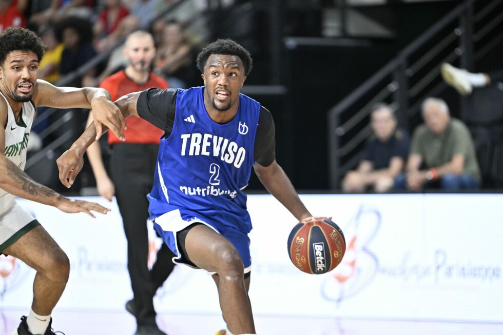 La Nutribullet Treviso vince in Francia per 89-94 nell'amichevole contro Nanterre 92