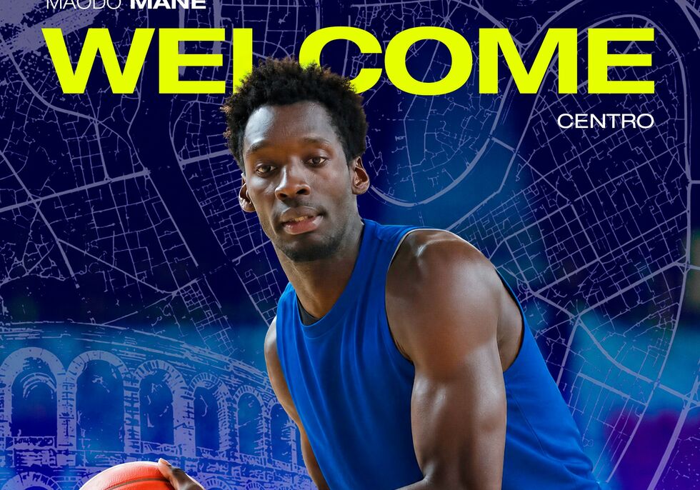 Tezenis Verona, ufficiale la firma del giovane centro Maodo Mane