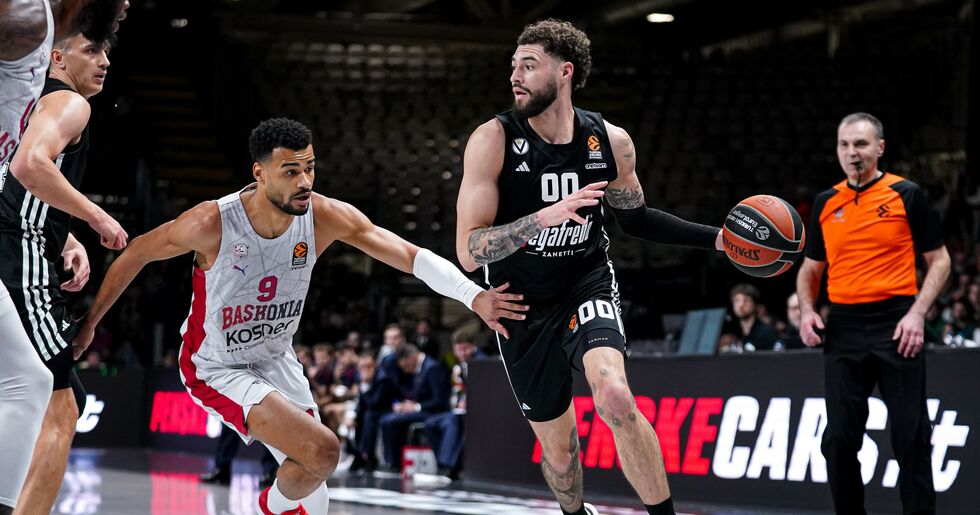 Eurolega: la Virtus Segafredo Bologna piega in volata il Baskonia Vitoria-Gasteiz con Morgan e Cordinier protagonisti