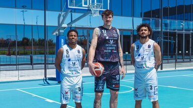 Bertram Derthona Tortona ra mắt áo đấu mới cho LBA Playoff Unipol 2026