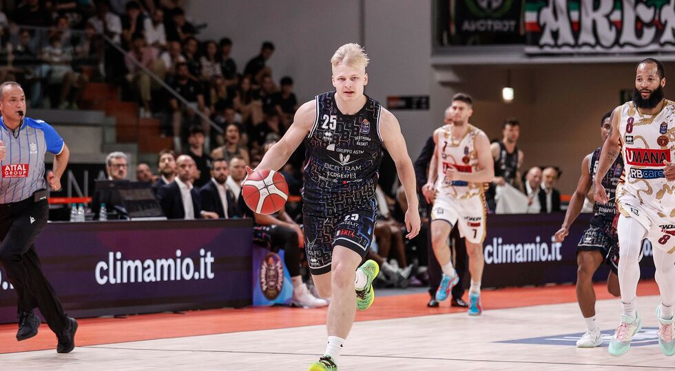 La Bertram Derthona Tortona saluta e ringrazia Joonas Riismaa