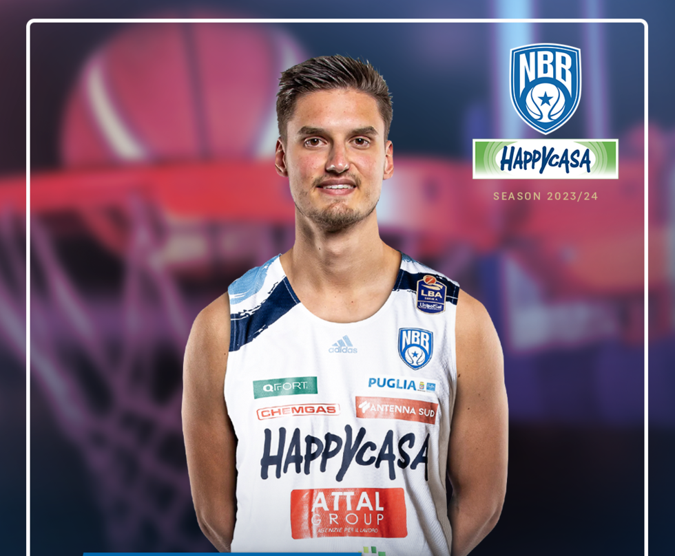 Happy Casa Brindisi, il "quattro" new age con il basket nel DNA: la storia di Nate Laszewski