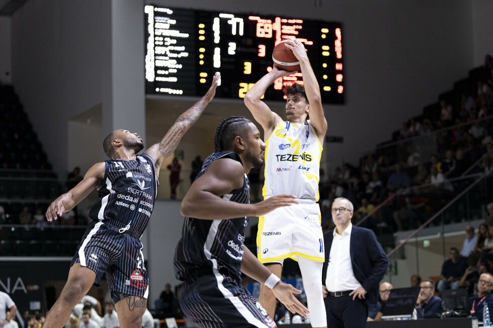 Tezenis Verona - Armani Olimpia Milano lunedì ore 20.45 (live su LBATV) chiude la 2ª giornata della LBA Serie A SisalClub 2026/27