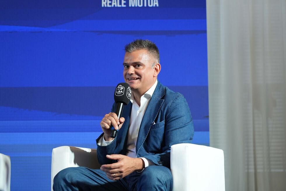 Lucio Berta, Group Head of Brand Communication & Media Relations Reale Mutua: "Insieme alla LBA per un progetto capace di restituire valore allo sport"