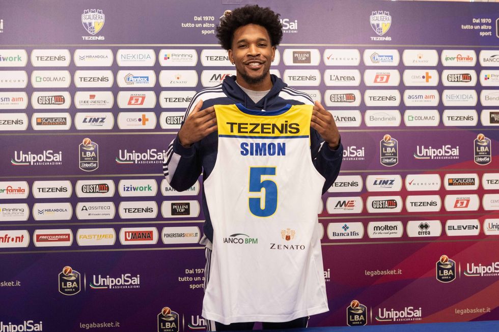 Justin Simon presentazione Tezenis Verona