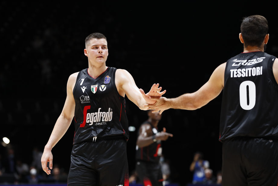Amar Alibegovic e Amedeo Tessitori lasciano la Virtus Segafredo Bologna